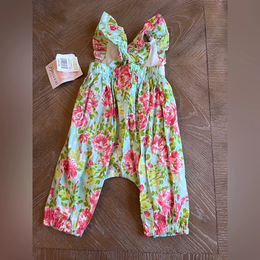Bonnie Baby Girls 3-6 Month Romper